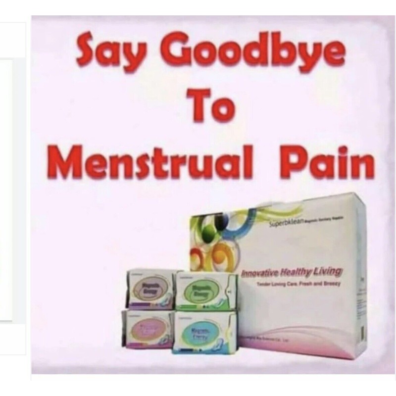 Longrich Sanitary Pad Magnetic Energy Sanitary Napkin Day Use 8Pcs