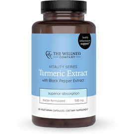 Turmeric Extract – Healthy Inflammatory Response - Potent Curcumin Plus 95% Piperine | 60ct (2 Month Supply)