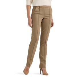 Lee Women's Ultra Lux Comfort Any Wear Straight Leg Pant, Oscar Khaki