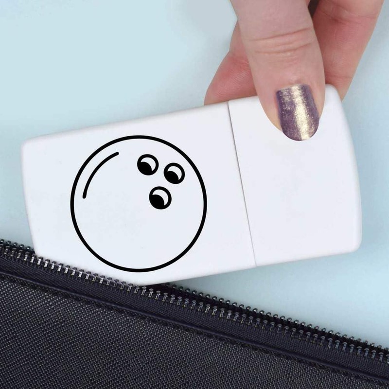 'Bowling Ball' Pill Box with Tablet Splitter (PI00034971)