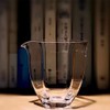 Gaolinci Hexagonal Clear Borosilicate Glass Tea Sharing Cup, Kungfu Tea