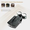 10FT Heavy Duty Box Rail Exterior Sliding Barn Door Hardware