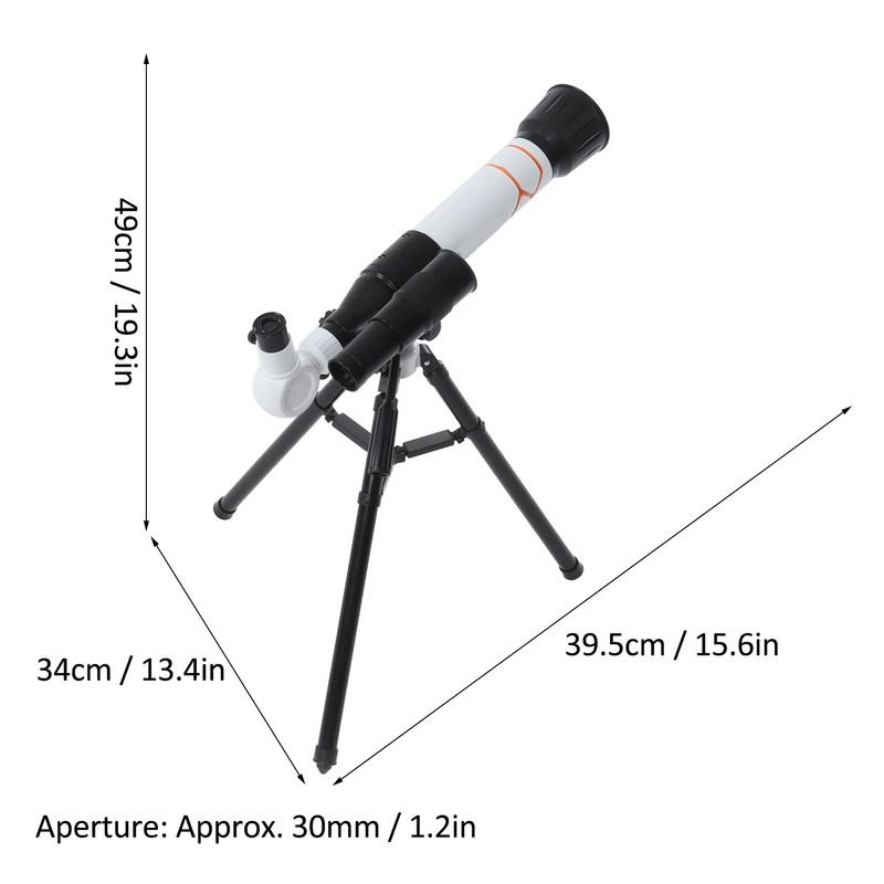 Children Astronomy Telescope with Adjustable Tripod Lightweight Portable Telescope for