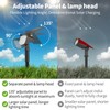 MinPea Solar Spot Lights Outdoor, [27 LED/2 Pack] Adjustable Solar