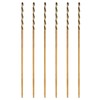 HLOFIZI 5/32" x 6" Extra Long Drill Bit (6 Pack),