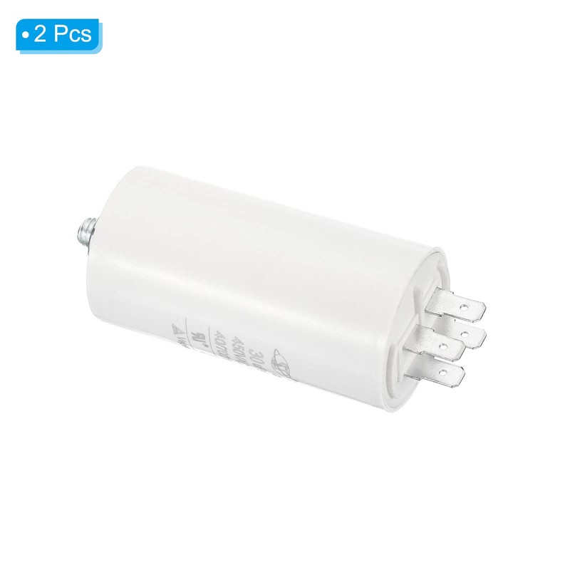 PATIKIL CBB60 30uF Running Capacitor AC 450 V 4 Pins