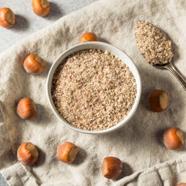 Yupik Hazelnut Meal, 2.2 lb (35.2 oz), Kosher, Gluten-Free, Vegan, Filberts, Raw Hazelnut Flour, Nut Powder, Unsalted, Unroasted, Oil-Free, Source of Fiber & Iron, Perfect for Baking & Cooking