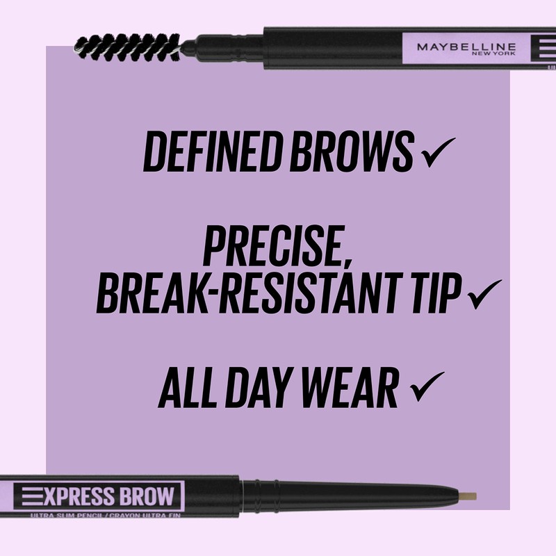 MAYBELLINE Maybelline Express Brow Ultra Slim Eyebrow Makeup, Brow Pencil