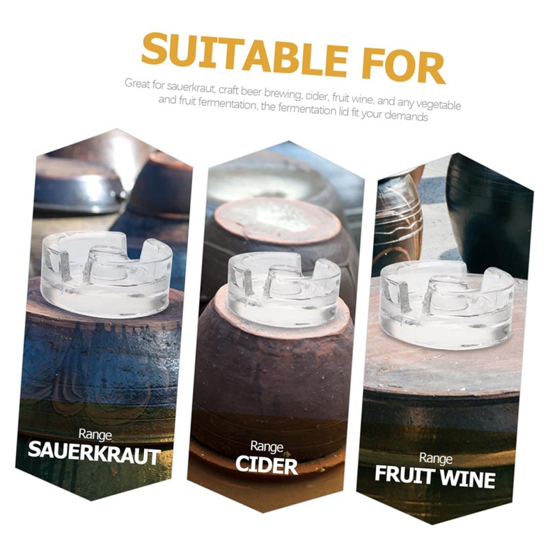 Alipis 2pcs Comfortable to Hold Fermentation Weights for Jar Wide