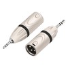 HOZIBING XLR to 3.5mm MINI Jack Male Female 1/8" TRS