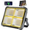 Rechargeable Work Light 100W, LED Work Light Rechargeable 12000mAh with