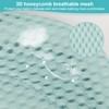 AIWMQYYF Baby Bath Net with Sponge Cushion, Adjustable Baby Bath