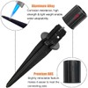 Metal Stakes Solar Lights Replacement Spike - Outdoor Ground Stake