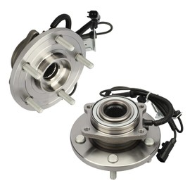 IRONTEK Front Wheel Bearing and Hub Assembly Compatible for 2008-2016 Chrysler Town & Country 2008-2016 Dodge Grand Caravan 2009-2012 for Volkswagen Routan 513273x2 5 Lug w/ABS