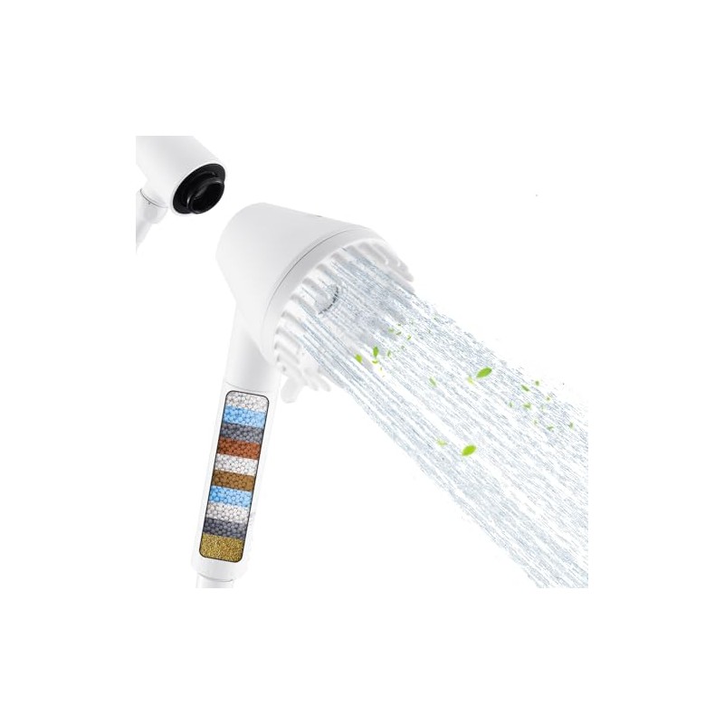 Ryamen 2026 Magnetic Filtered Shower Head with Handheld– High Pressure
