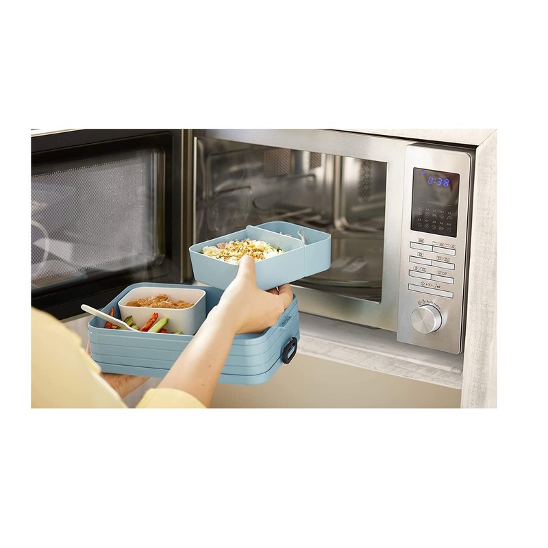 Mepal Take a Break Lunch Box with Compartments, Large, Suitable