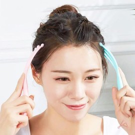 Head massager manual handheld self-portable massager/face massager / 머리 마사지기 수동 핸디 셀프 휴대용 마사지기/얼굴마사지기