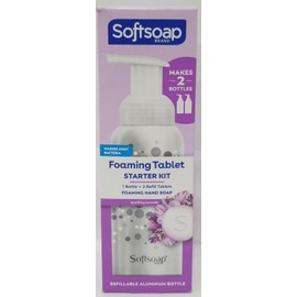Softsoap Foaming Tablet Starter Kit & Foaming Tablet Refills, Sparkling Lavender