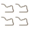 (Pack of 4) Injector Clamps - Clips for Gas Oil