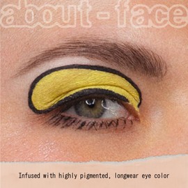 about-face Matte Fluid Eye Paint Incoming – High-Pigment Liquid Eyeshadow, Long-Lasting, No-Budge Matte Finish, Vegan & Cruelty-Free (Mellow Yellow)