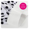 Childs Dalmatian Set - White Polka Dot Skirt With Black