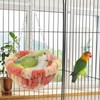 Wontee Bird Nest Bed Parrot Hanging Swing Hammock Bird Cage
