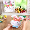 Baderke 24 Set Easter Bunny Craft Easter Paper Plate Kit