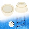 Tissting Pack of 2 Pool Ladder Rubber Buffers, 39 mm