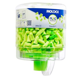 Moldex Einwegstöpsel Pura-Fit in PlugStation 250 Paar, klein 36 dB (SNR) ohne Wandhalterung Grün