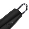 Lurch 230260 Tango Ginger Peeler, Stainless Steel, Black, 18.2 cm
