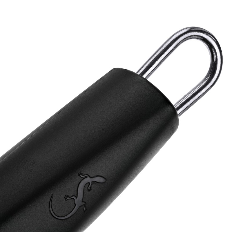 Lurch 230260 Tango Ginger Peeler, Stainless Steel, Black, 18.2 cm
