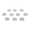 10Pcs Engraved Rune Stones Palm Stones Healing Witch Rune Stone