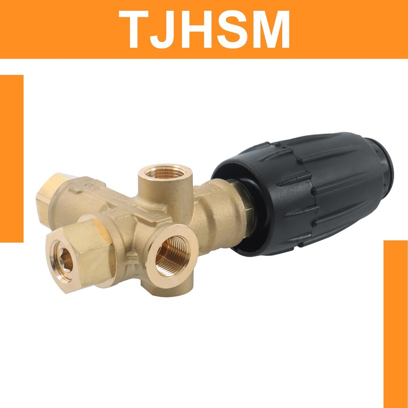 TJHSM 4350PSI VRT3-310 8GPM Pressure Washer Regulator 3/8 in FNPT