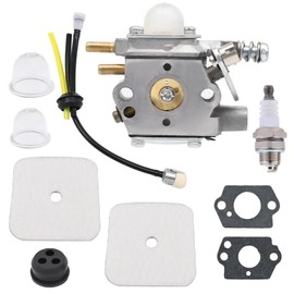 Aylux SRM2400 Carburetor with Filter for Echo GT-2400 SRM-2400 SRM-2410 PE-2400 PPT-2400 PP-1250 SRS-2400 TT-24 SHC-2401 HCA-2400 Trimmer Replace WT-424 12300052133
