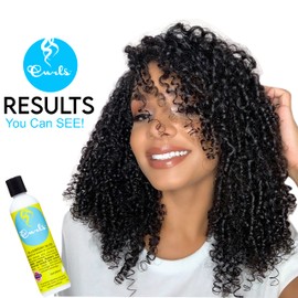 Curls Blueberry Bliss Reparative Leave In Conditioner - 12 oz, Helps Repair Damage and Prevent Breakage, Conditioner for Curly Hair, Wavy, and Coily Hair Types