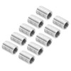 PATIKIL 9/16-18 to 3/8-27 Thread Adapters Sleeve Reducing Nut, 10