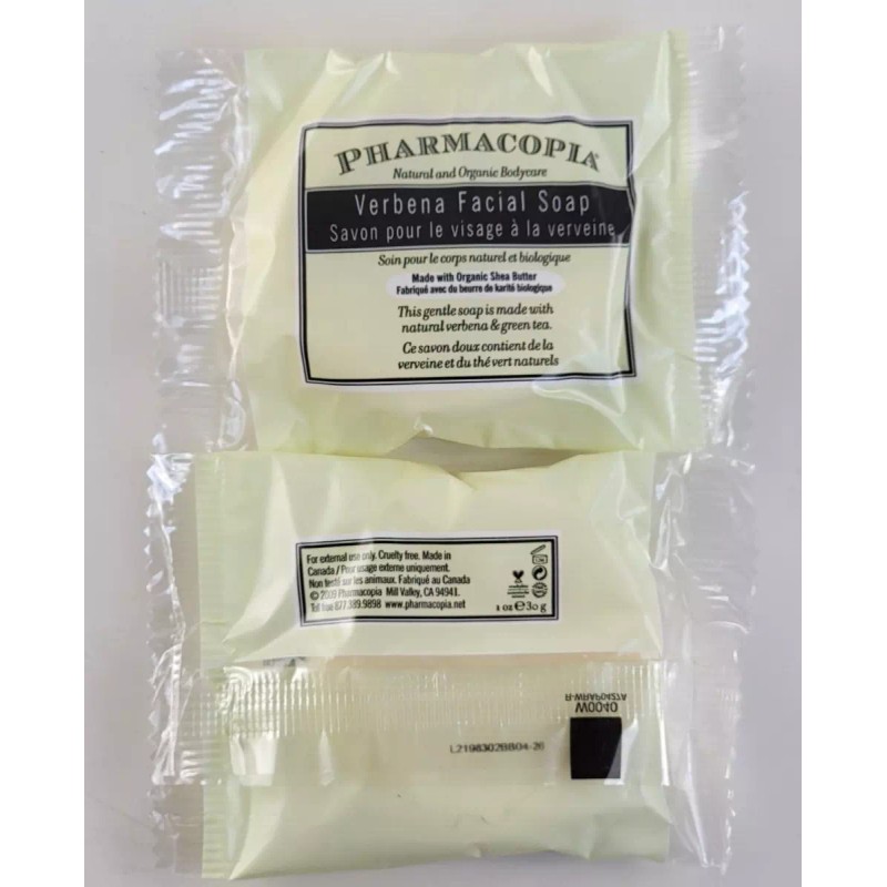 Pharmacopia (75 Pack) Pharmacopia Verbena Facial Soap Bars with Shea