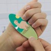 Cute and Fluffy Alpaca Double-Sided Oval Nail File Emery Board