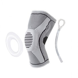 Compression Knee Sleeve for Sports & Hiking 1 Piece L