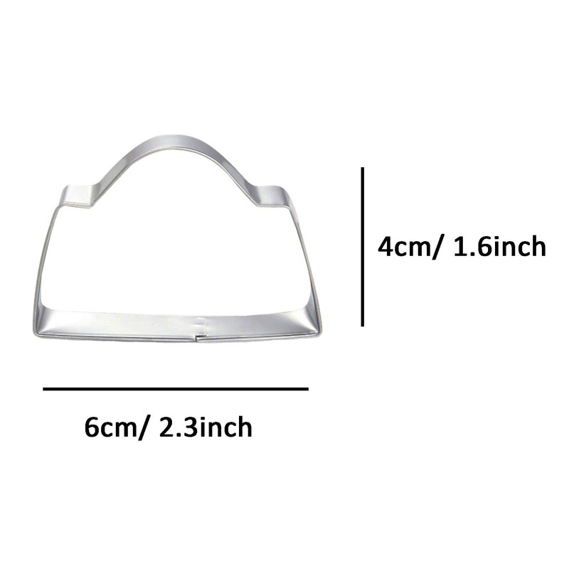 ZDYWY Handbag Purse Shaped Cookie Cutter