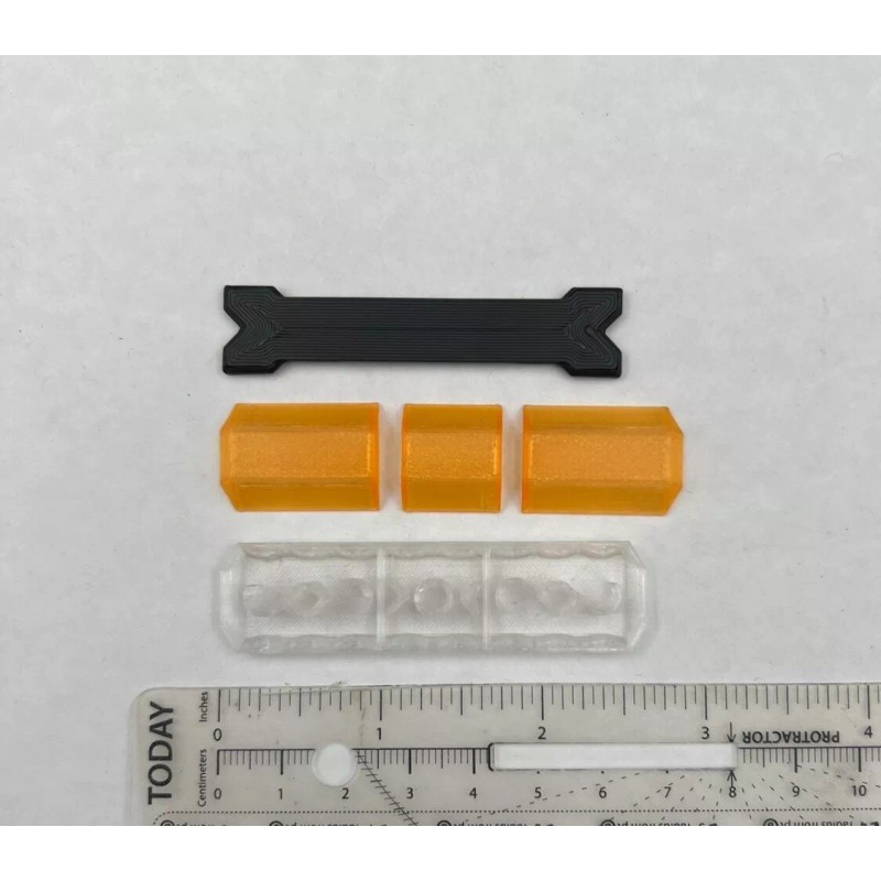 Non-operating Lightbar 1/18 Scale Amber Code 3 MX7000 Lightbar W/