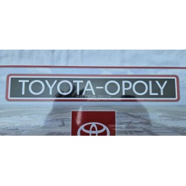MONOPOLY Toyota-opoly Board Game 2025 Special Edition Toyota  - BRAND NEW SEALED