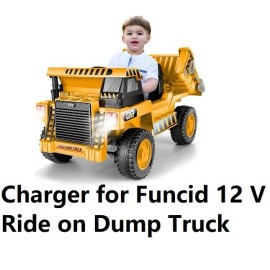 coming data 🔥ac adapter battery charger power supply for Funcid 12V ride on dump Truck