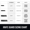 Premium Knife Sheaths for Kitchen Knives 4"-10" Sizes | Universal