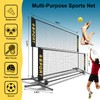 Furypiont 10 FT Mini Portable Badminton Net Equipment Set with