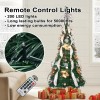 DUNCHATY 6.5Ft Pull Up Christmas Tree Pop Up Christmas Tree