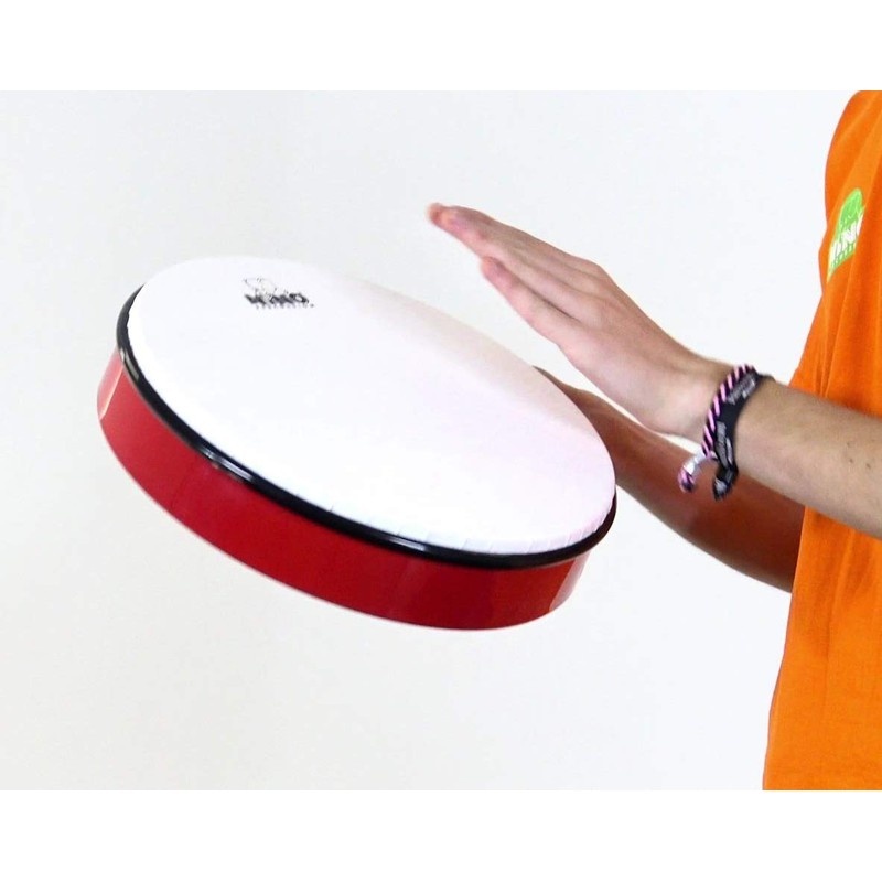 NINO NINO6R ABS Hand Drum, Large, Red