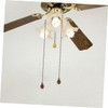 KICHOUSE Vintage Ceiling Fan Chain Pulls Pack Beaded Pull Chain