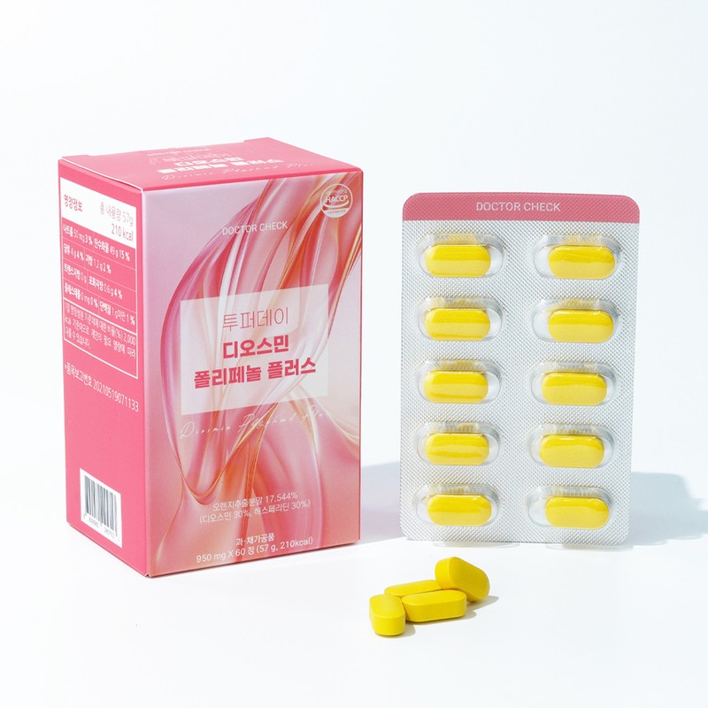 Doctor Check Healthy 2nd Day Diosmin Polyphenol Plus Hesperidin 60