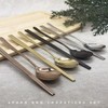 (10x10) Color Titanium Korean Cutlery Gift Set 10-Piece Box Rose